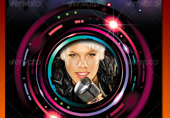lights-party-template