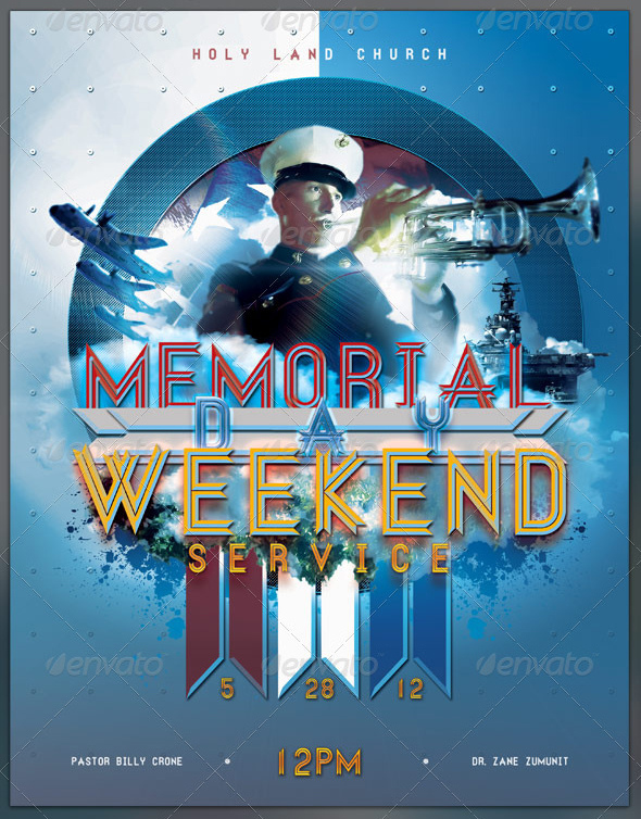 veterans day flyer template free