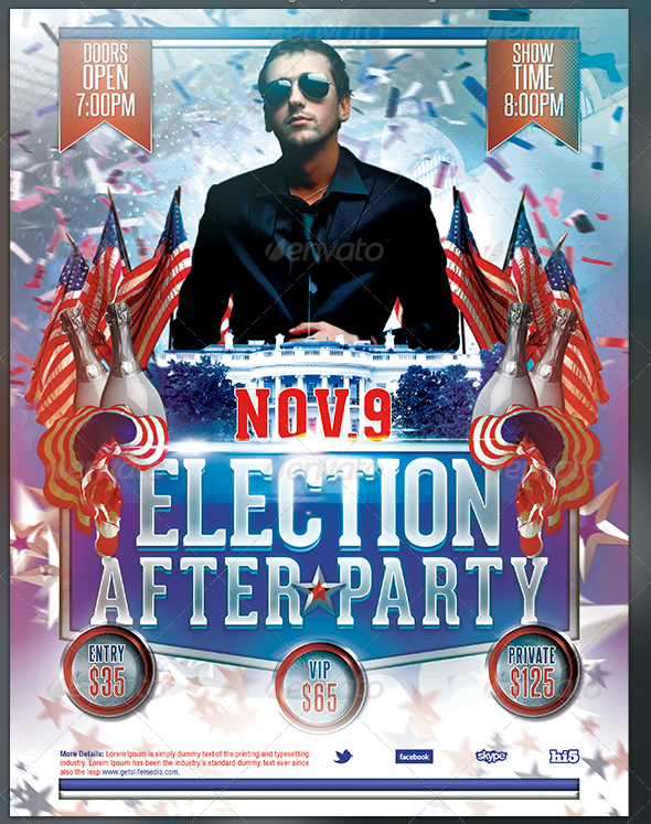 election after party political flyer template political flyer template