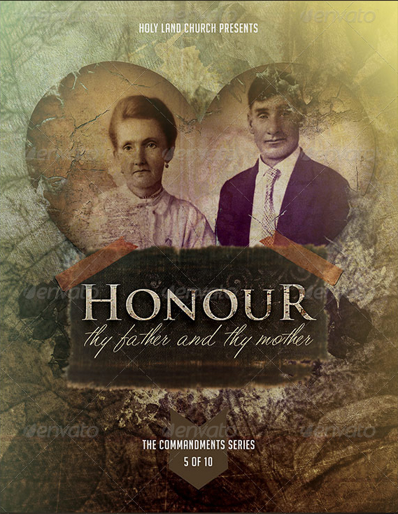 Honour Father and Maother Commandment_5_Honour_Parents_Church_FLYER_Template_PREVIEW