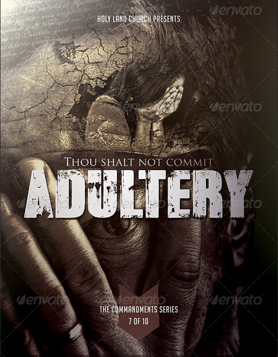 Adultery Commandment_7_Adultery_Church_FLYER_Template_PREVIEW
